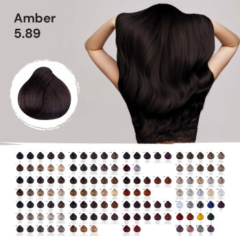 FemMas Hair Color Cream 100ml Hellbraun Amber Schokolade 5.89