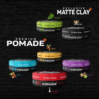 The Shave Factory Premium Pomade 03 Fauxhawk extra Glanz150ml