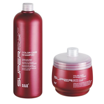 SBC Color Care Shampoo 1000ml & Color Care Intensiv...