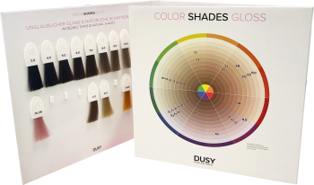 Dusy Color Shades Farbkarte mit Meschen