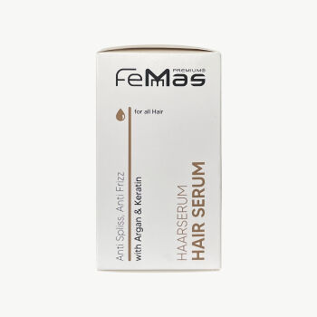 FemMas Haarserum Anti Spliss, Anti Frizz mit Argan & Keratin 50ml NEU!