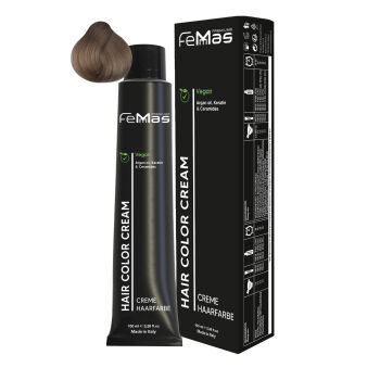 FemMas Hair Color Cream 100ml Haarfarbe Lichtblond Ultra Intensiv 9.00