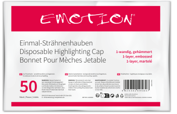 Emotion Einmal-Strähnenhaube gehämmert 50St.