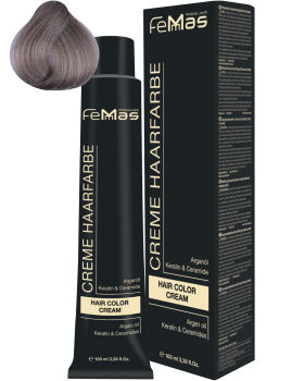 FemMas Hair Color Cream 100ml Haarfarbe Lichtblond Asch...