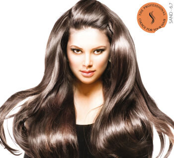 FemMas Hair Color Cream 100ml Haarfarbe Dunkelblond Sand 6.7