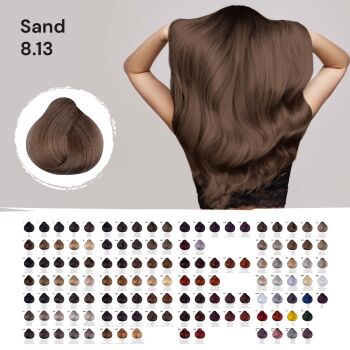 FemMas Hair Color Cream 100ml Haarfarbe Hellblond Asch...
