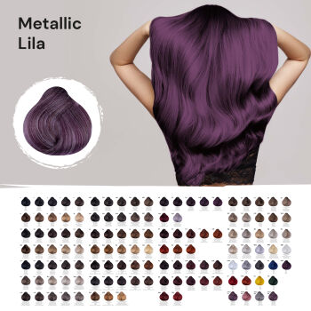 FemMas Hair Color Cream 100ml Haarfarbe Metallic Lila