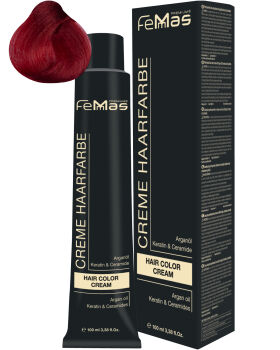 FemMas Hair Color Cream 100ml Haarfarbe Pure&Mix Rot